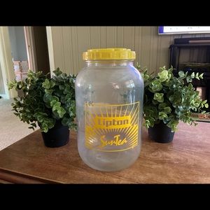 NWT LIPTON SUN TEA JAR from 1995